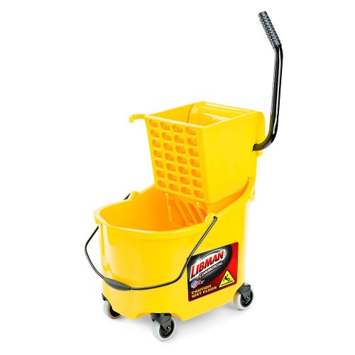 LIBMAN 26 QT MOP BUCKET  AND
WRINGER