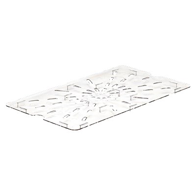 CAMBRO FULL SIZE DRAIN SHELF, CLEAR