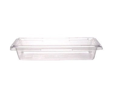 CAMBRO FOOD STORAGE BOX 12&quot; X 18&quot; X 3&quot;, CLEAR