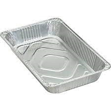 R3 ALUMINUM FOIL PAN, FULL  SIZE, 4&quot; DEEP, 50/CS