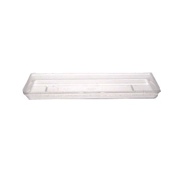 CAMBRO 1/2 SIZE LONG COVER, CLEAR