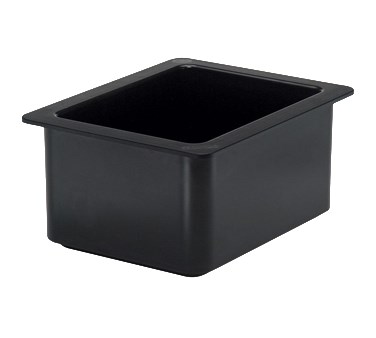 CAMBRO COLDFEST 1/2 SIZE 6&quot; PAN, BLACK