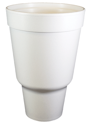 R3 32OZ FOAM CAR CUP 400/CS