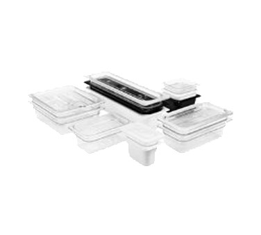 CAMBRO 1/3 SIZE 2.5&quot; PAN, CLEAR