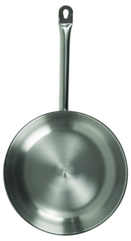 VOLLRATH 8&quot; OPTIO FRY PAN, S/S