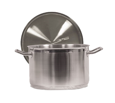 VOLLRATH 16 QT SAUCE POT WITH  COVER, S/S