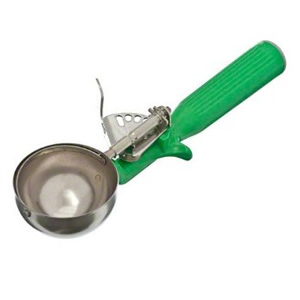 6335 VOLLRATH #12 DISHER 2-2/3
OZ, GREEN