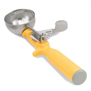 VOLLRATH #20 DISHER 1-5/8 OZ, YELLOW