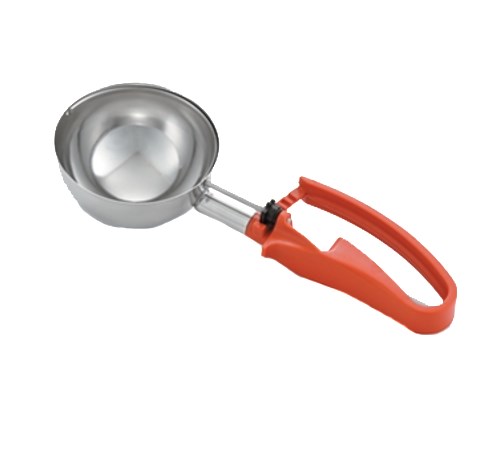 6334 VOLLRATH #4 DISHER 8OZ, 
ORANGE