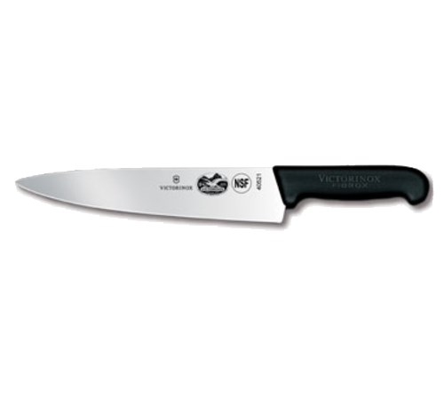 VICTORINOX 10&quot; CHEF KNIFE, BLACK