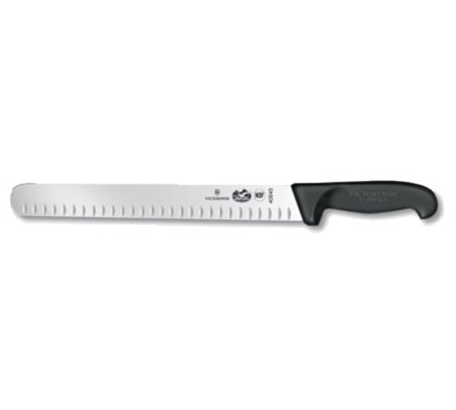 VICTORINOX 12&quot; WIDE ROAST
SLICER KNIFE, BLACK