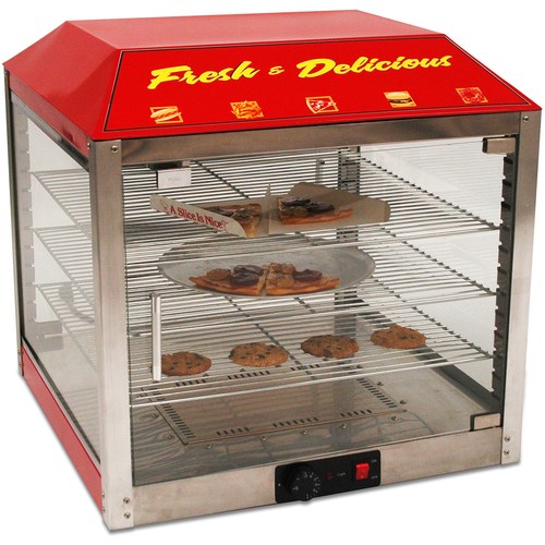 WINCO 23&quot; COUNTERTOP HOT FOOD DISPLAY CASE, 120V