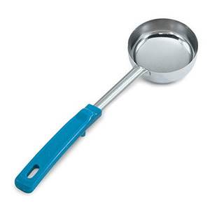 6340 VOLLRATH 6 OZ SOLID SPOODLE, TEAL