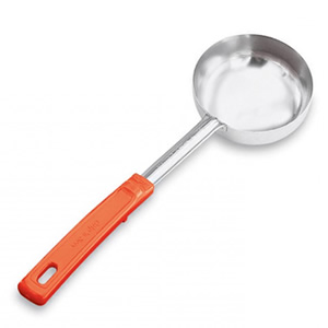 6357 VOLLRATH 8 OZ SOLID SPOODLE, ORANGE