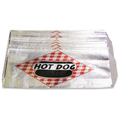 WINCO HOTDOG BAG, FOIL, 1000  CS