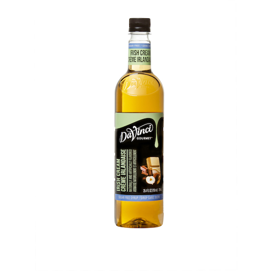 DAVINCI S/F IRISH CREAM SYRUP, 
750 MILLILITERS