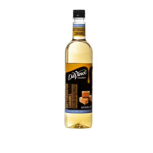 DAVINCI S/F BUTTERSCOTCH 
SYRUP, 750 MILLILITERS