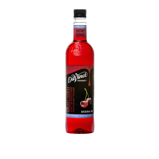 DAVINCI S/F CHERRY SYRUP, 750  MILLILITERS