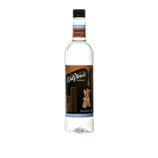 DAVINCI S/F CINNAMON SYRUP, 
750 MILLILITERS