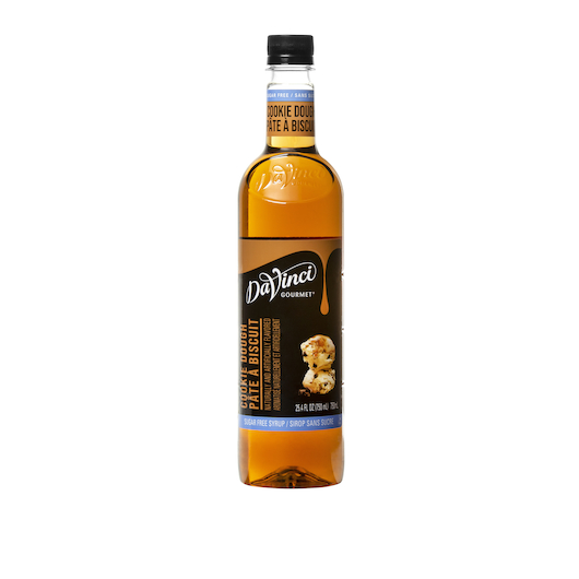 DAVINCI S/F COOKIE DOUGH 
SYRUP, 750 MILLILITERS