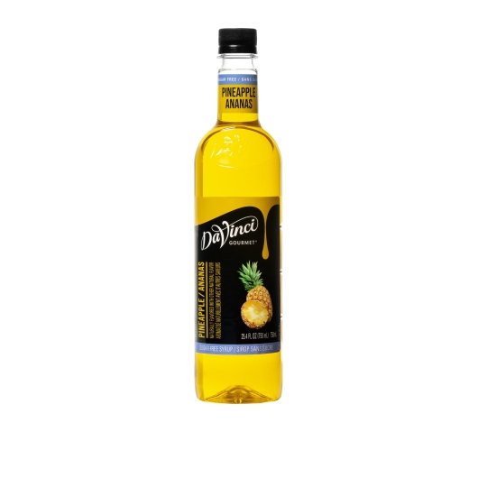 DAVINCI S/F PINEAPPLE SYRUP, 
750 MILLILITERS