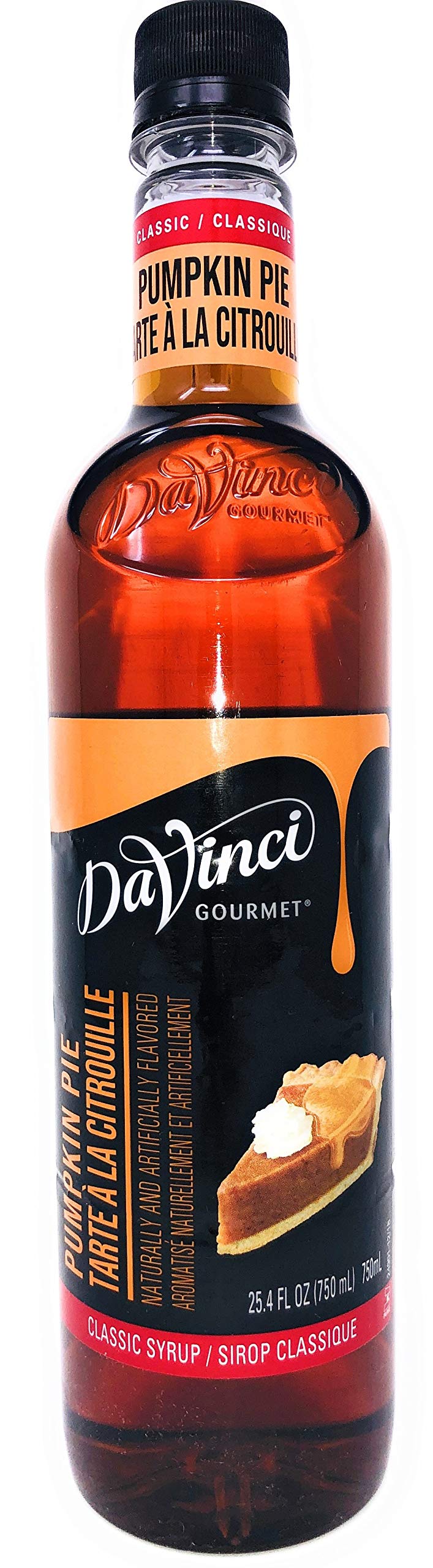 DAVINCI S/F PUMPKIN PIE SYRUP,
750 MILILETERS