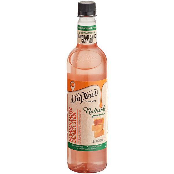 DAVINCI HAWAIIAN SALTED 
CARAMEL SYRUP, 750 MILLILITERS