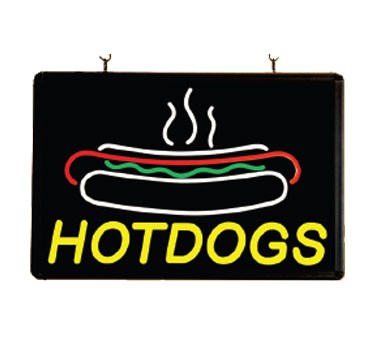 WINCO BENCHMARK ULTRA-BRIGHT  SIGN, HOT DOGS