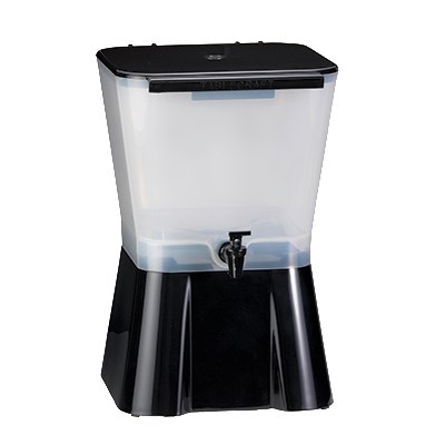 6540 TABLECRAFT 3 GALLON TEA
DISPENSER, BLACK