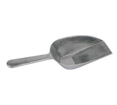 WINCO 16 OZ ALUMINUM FLAT BOTTOM SCOOP