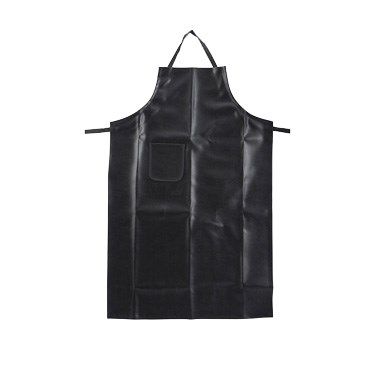 WINCO HEAVY VINYL APRON, BLACK