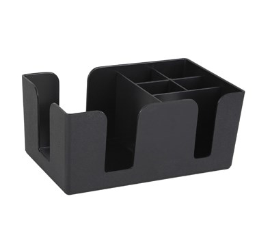 WINCO 6 COMPARTMENT PLASTIC
BAR CADDY ORGANIZER