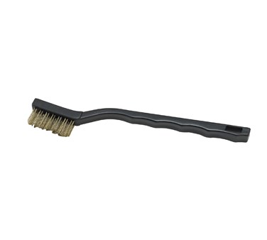 WINCO 7&quot; MINI UTILITY BRUSH, BRASS BRISTLES