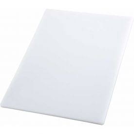 WINCO 12&quot; X 18&quot; CUTTING BOARD, WHITE