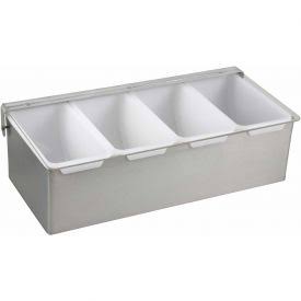 WINCO 4 COMPARTMENT CONDIMENT
DISPENSER, S/S