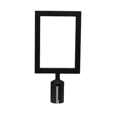 WINCO SIGN FRAME FOR CGS-38K,
BLACK