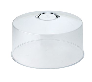 WINCO 12&quot; ROUND CAKE STAND
COVER, ACRYLIC