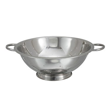 WINCO COLANDER, 8 QT,14&quot; BOWL ROUND