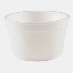 5710 WINCUP 6OZ FOAM SQUAT CONTAINER 1000/CS, 25/40