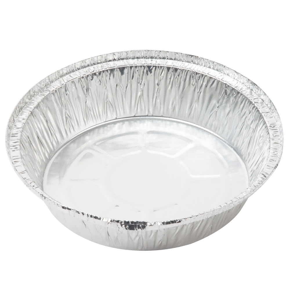 WELLCARE 8&quot; ROUND FOIL PAN, 500/CS