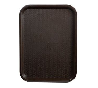 WINCO 14&quot; x 18&quot; FAST FOOD TRAY, BROWN, NSF