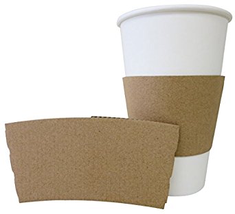 5994 HOT CUP SLEEVE, BROWN, 1,200/CS