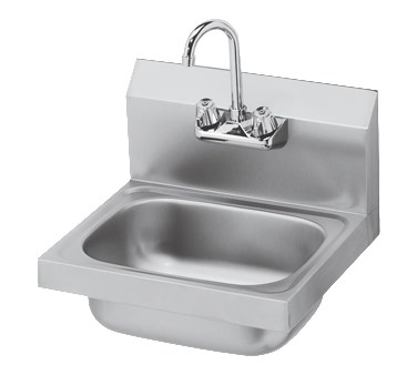 KROWNE 16&quot; x 15&quot; x 14&quot; HAND SINK WITH FAUCET