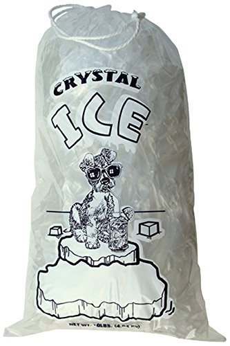 10 POUND ICE BAG WITH DRAWSTRING, 500CS