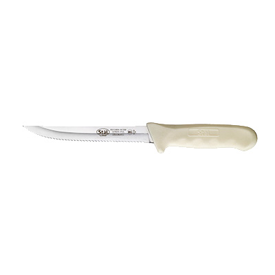 WINCO STAL 5.5&quot; UTILITY KNIFE, 
WAVY EDGE