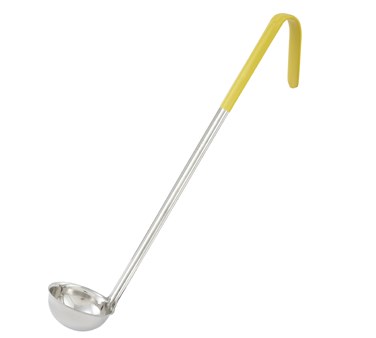 WINCO 1 OZ COLORED LADLE, YELLOW