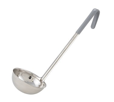 WINCO 12 OZ COLORED LADLE, GREY