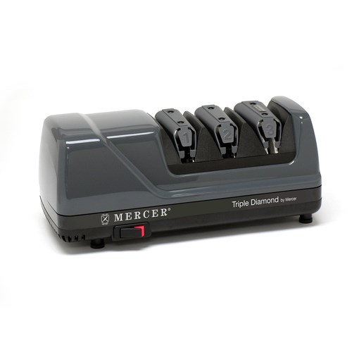 MERCER TRIPLE DIAMOND ELECTRIC 
KNIFE SHARPENER