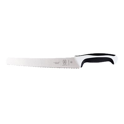 MERCER MILLENNIA 10&quot; BREAD 
KNIFE, WIDE WAVY EDGE