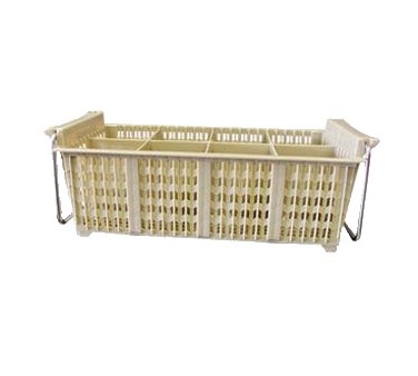 WINCO 8 COMP CUTLERY
DISHWASHER BASKET, 17&quot; X 8&quot; X
6&quot;